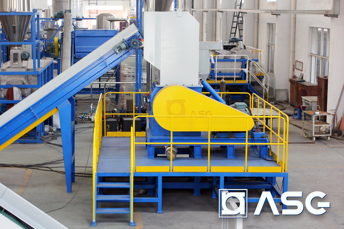 Standard Plastic Granulator Machines Plastic Recycling Machines